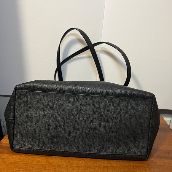 Coach Black Leather City Tote Bag - Picture 5 of 16